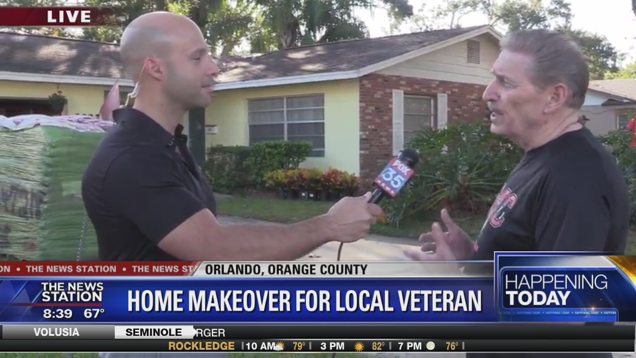 Home makeover for local veteran