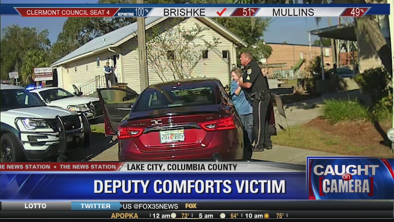 Dramatic video show woman rescued from accused carjacker