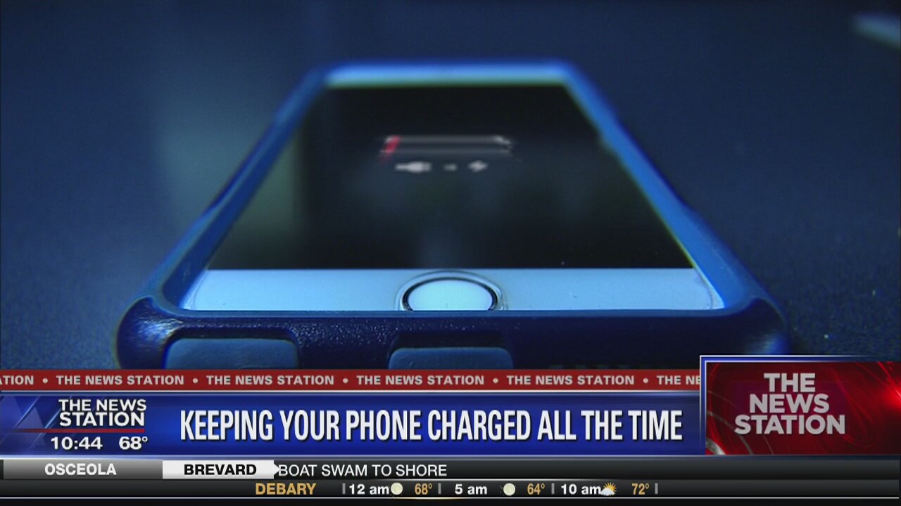 Keeping your phone charged all the time