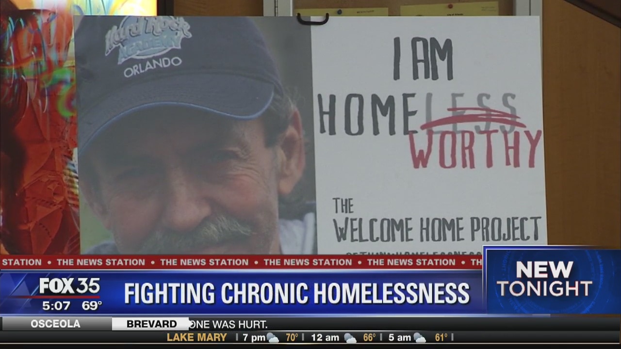 Fighting chronic homelessness in Orlando