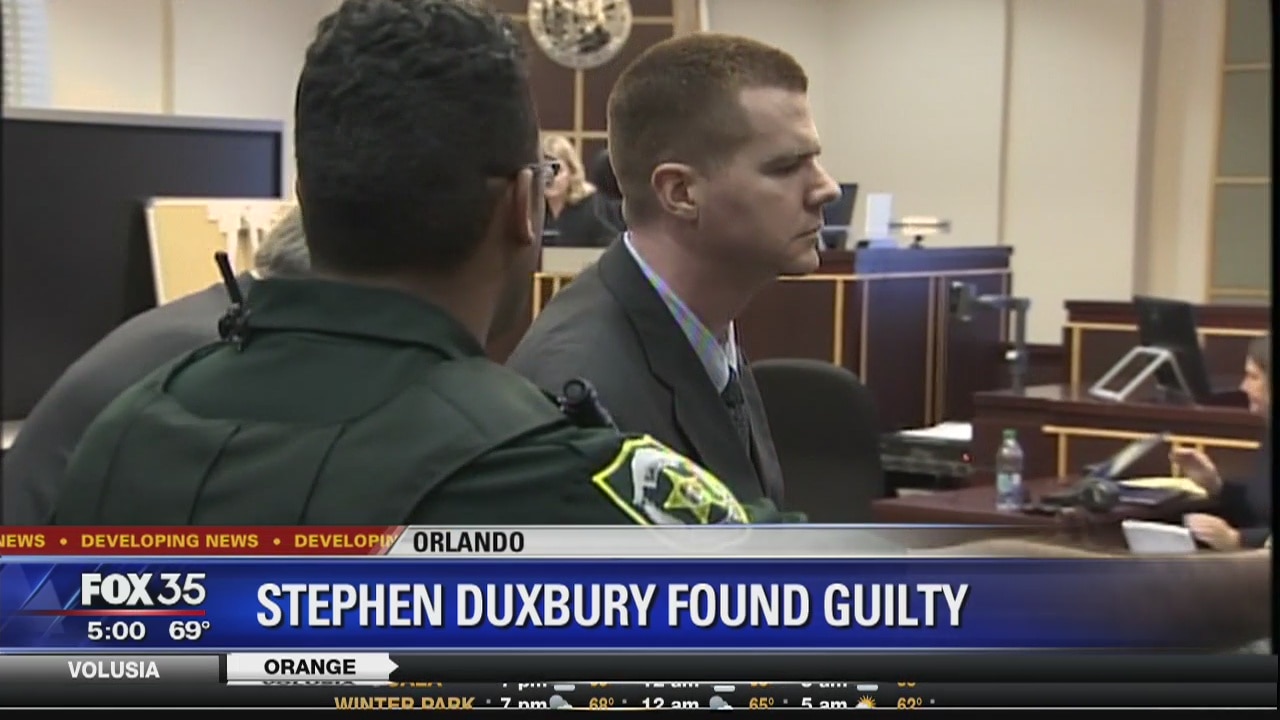 Stephen Duxbury found guilty