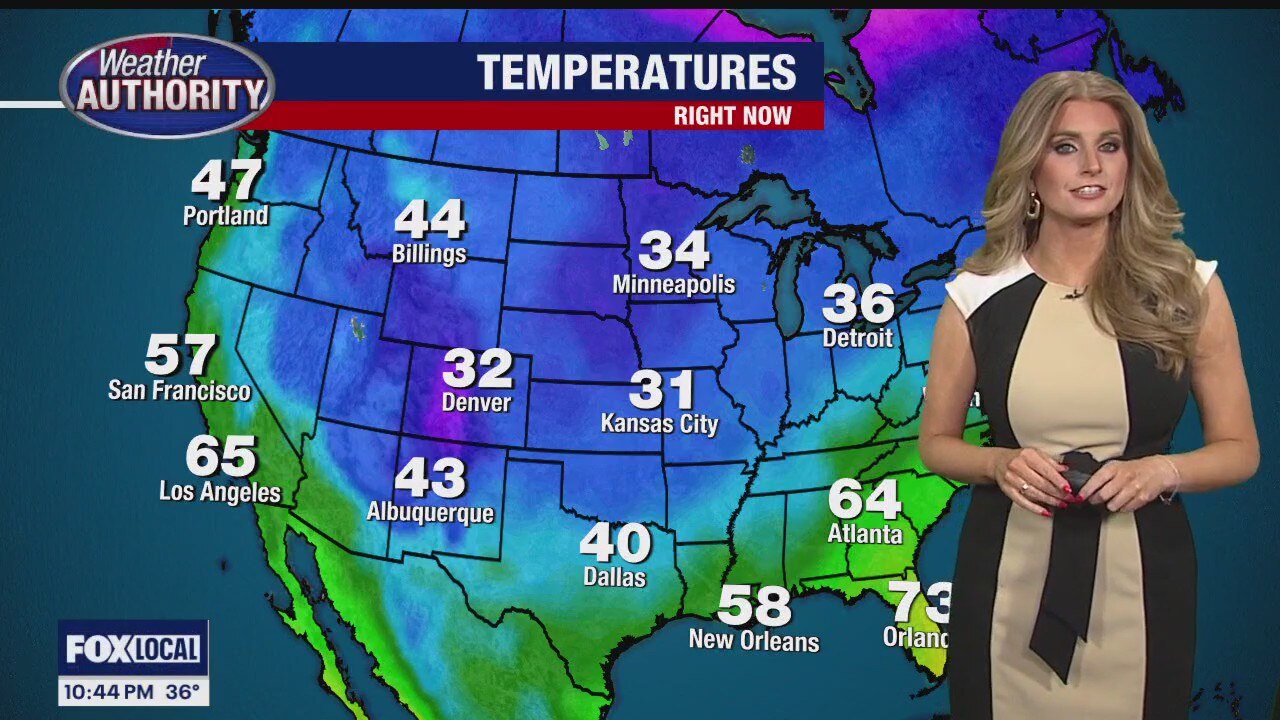 Light mix early Sunday!