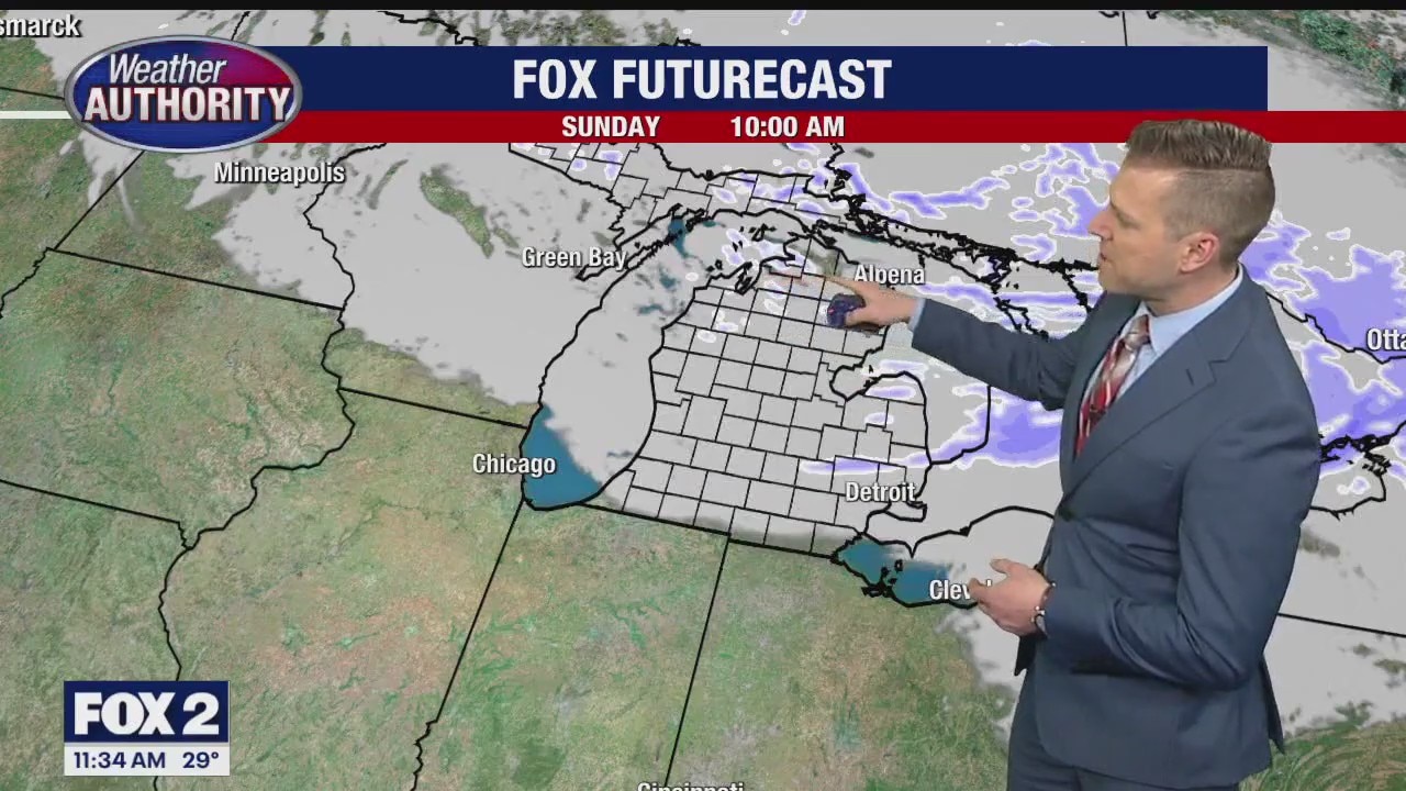 Some flurries possible the next couple of days