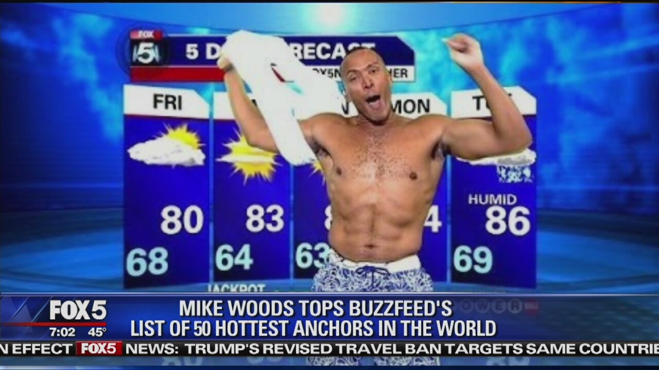 Mike Woods is World's Hottest Anchor