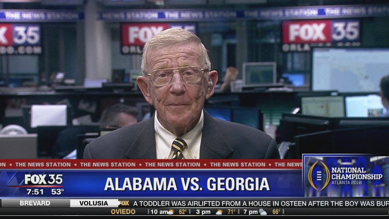 Alabama vs Georgia