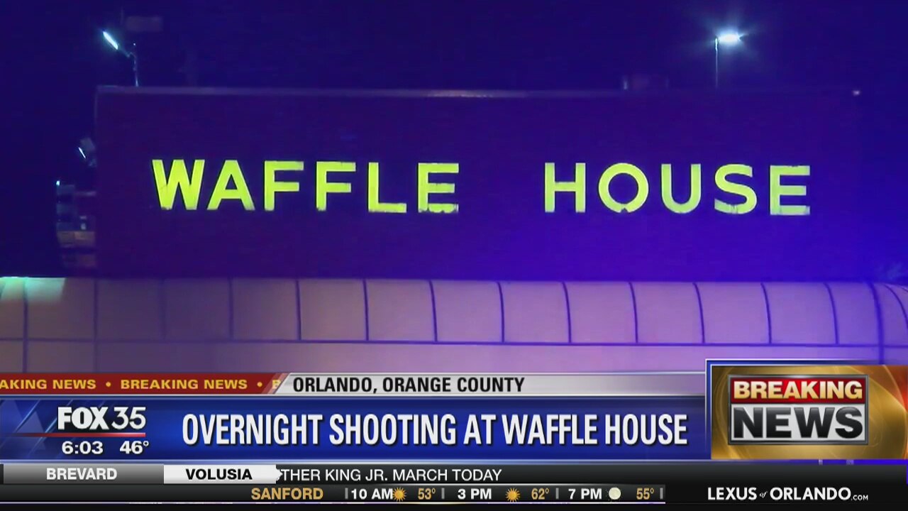 Overnight shooting at Waffle House
