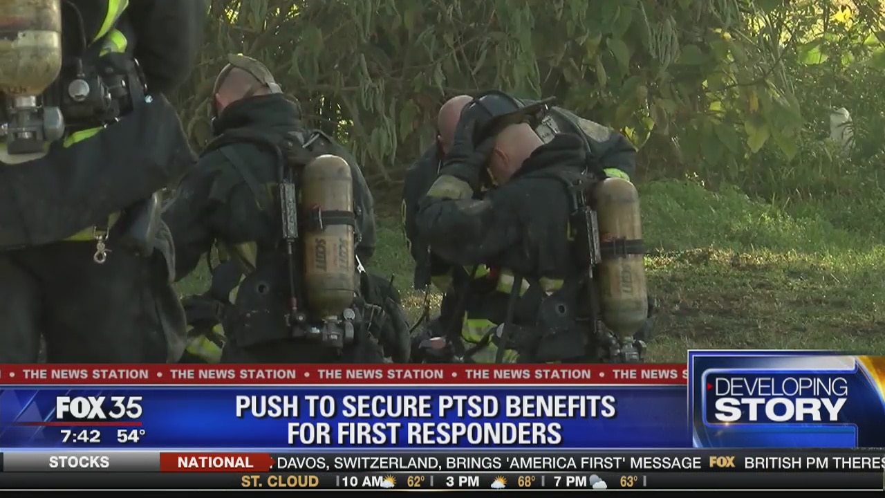 Push to secure PTSD benefits for first responders