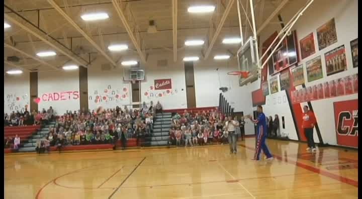 Boy with Down Syndrome Makes Trick Shot