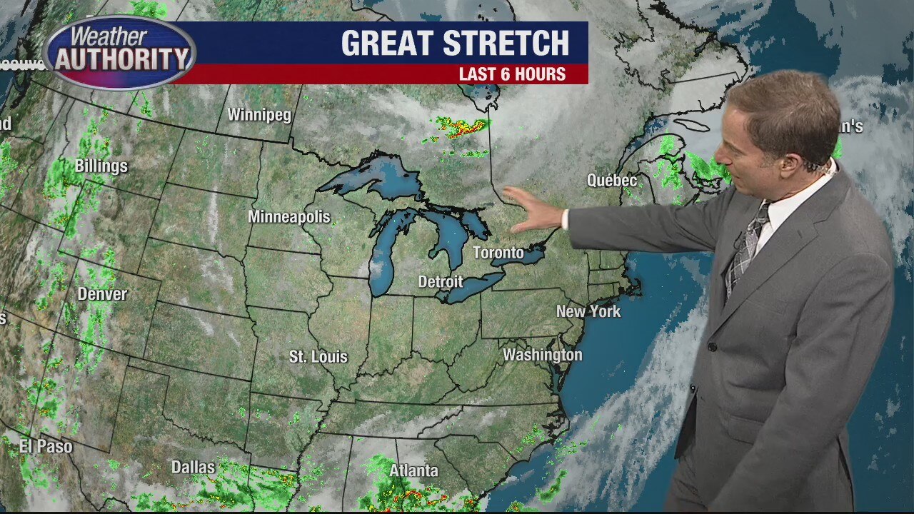 Stretch of great weather continues in Metro Detroit