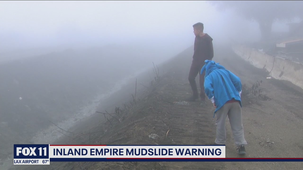 Inland Empire bracing for possible mudslides