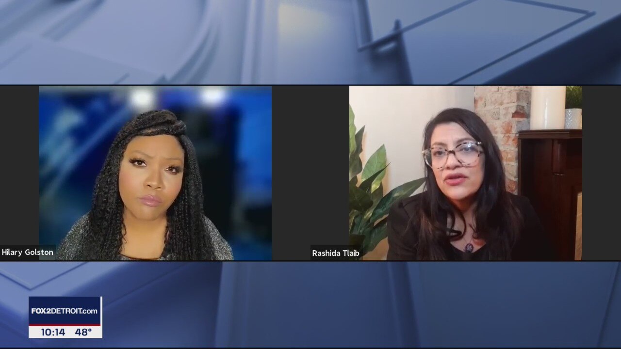 Tlaib 1 of 6 Democrats to vote against Infrastructure explains vote