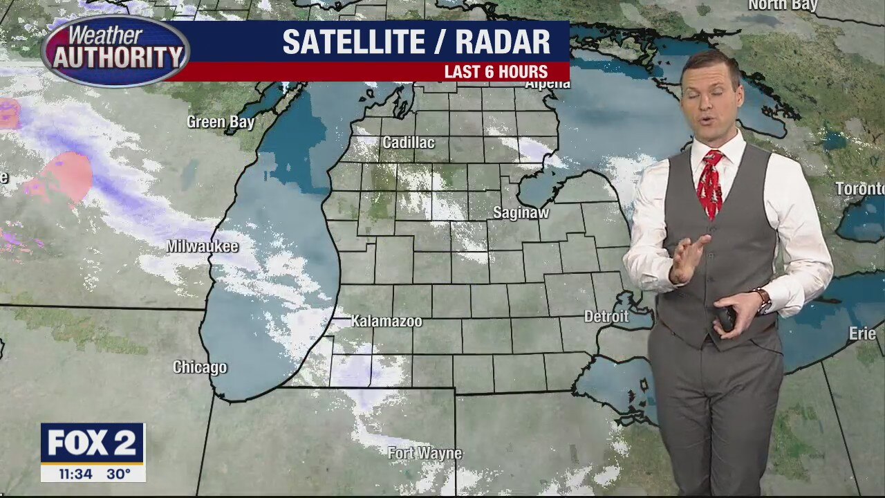 Some snowflakes (not accumulation) expected today