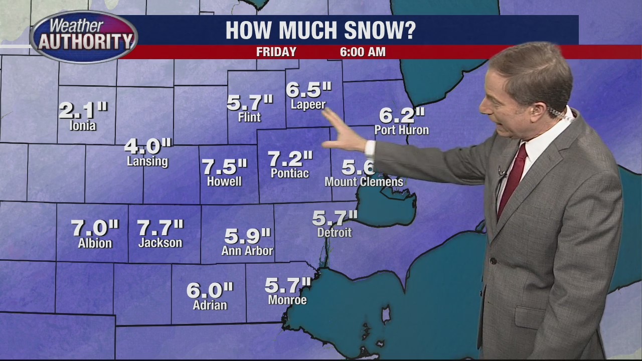 Winter Storm Warning in effect - but first comes rain overnight