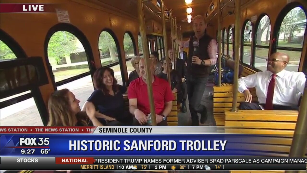 David Does It: Historic Sanford Trolley