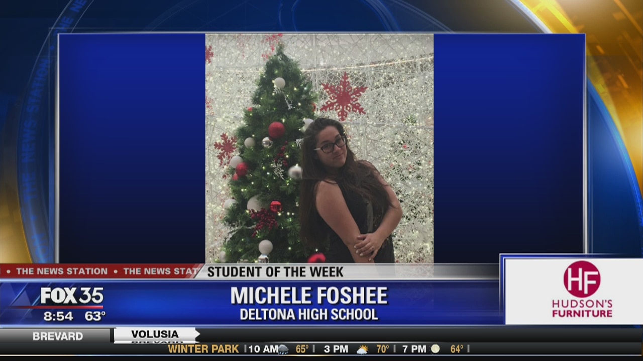 Student of the Week: Michele Foshee of Deltona High School