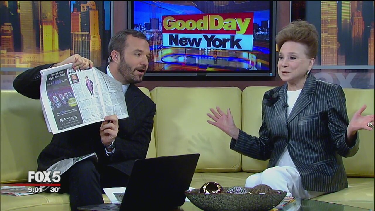 Cindy Adams Co-Hosts 9 AM GDNY