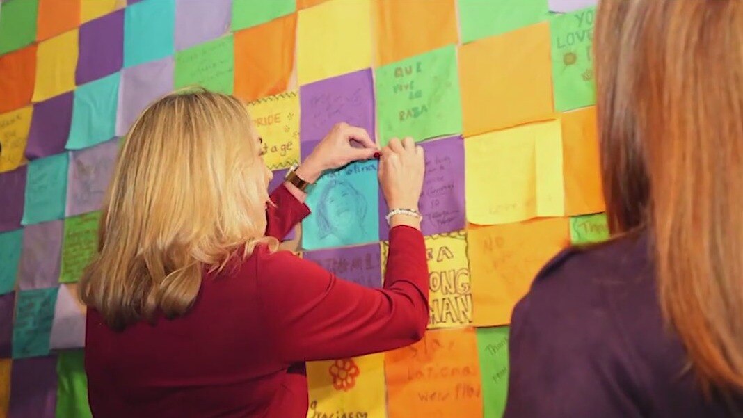 'Quilt of Hope' in honor of Gloria Molina