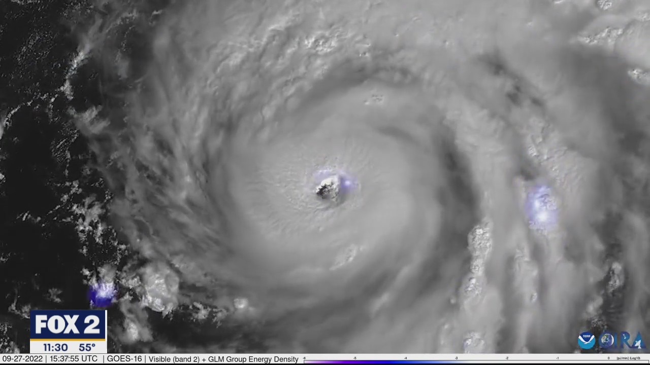 Quiet weather here as we all watch Hurricane Ian