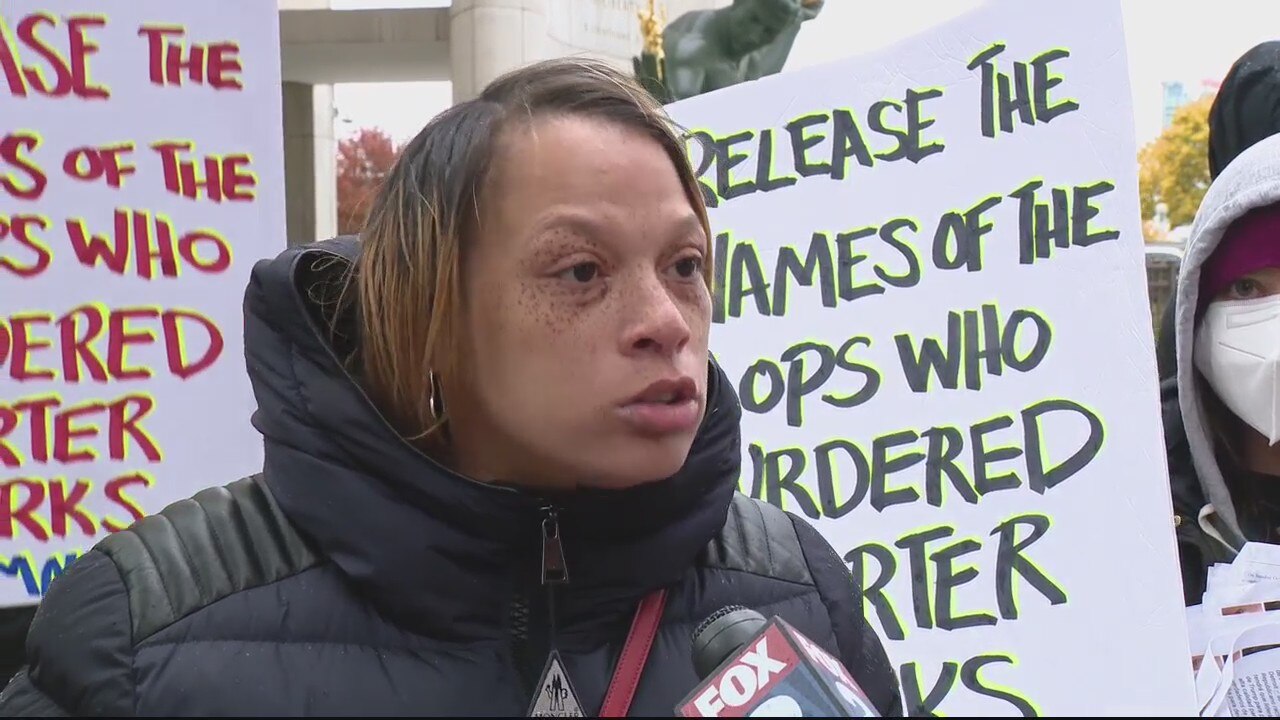 Rally held demanding Detroit police release officer names in shooting death of Porter Burks