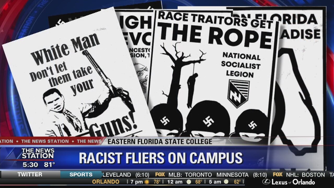 Racist fliers appear at EFSC campus