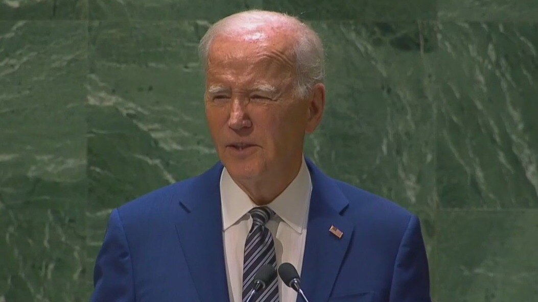 Biden gives UN address