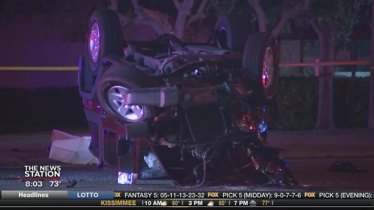 Deadly crash involving officer | FOX 35 Orlando