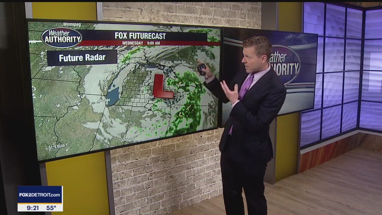 Clouds and cooler air sticks around