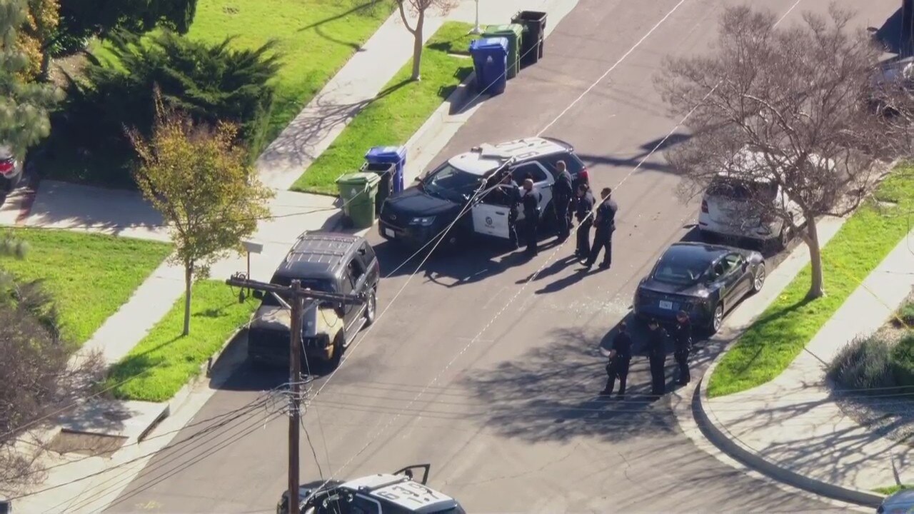 Suspect barricaded in Northridge home