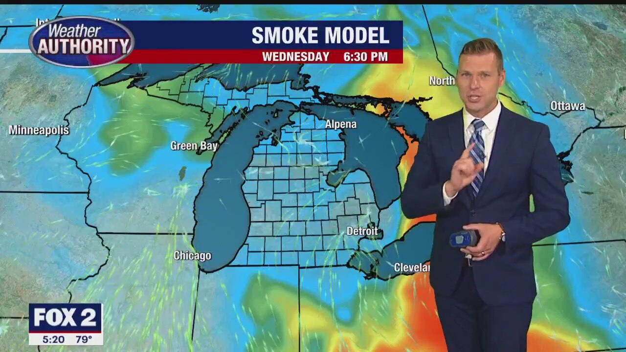 A cloudier day thanks to some high elevation smoke