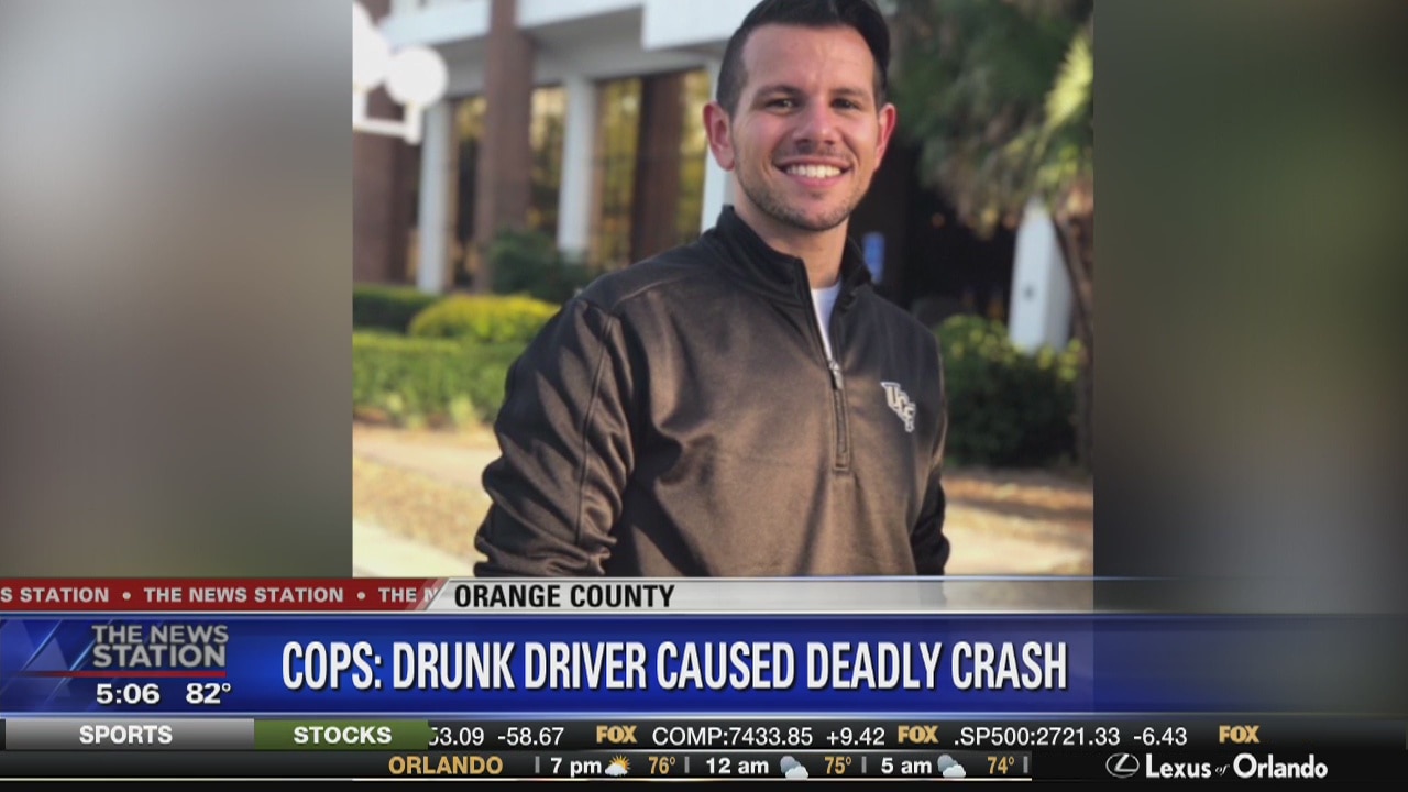 Police say drunk drive caused crash that killed Orlando man