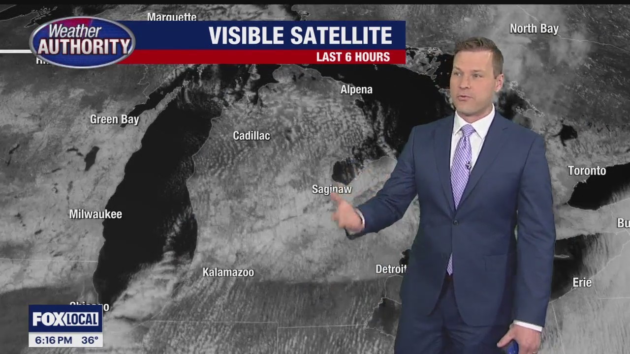 A dry and chilly rest of the weekend