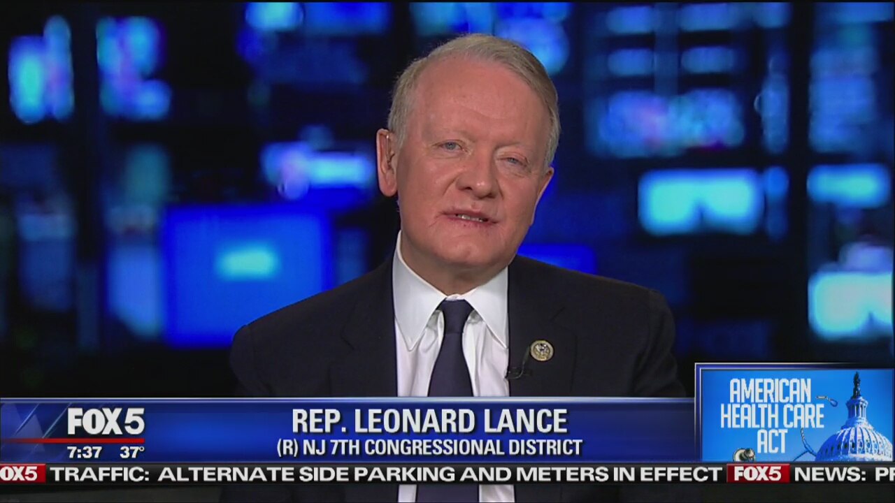 Republican Rep. Leonard Lance Voting 'No'