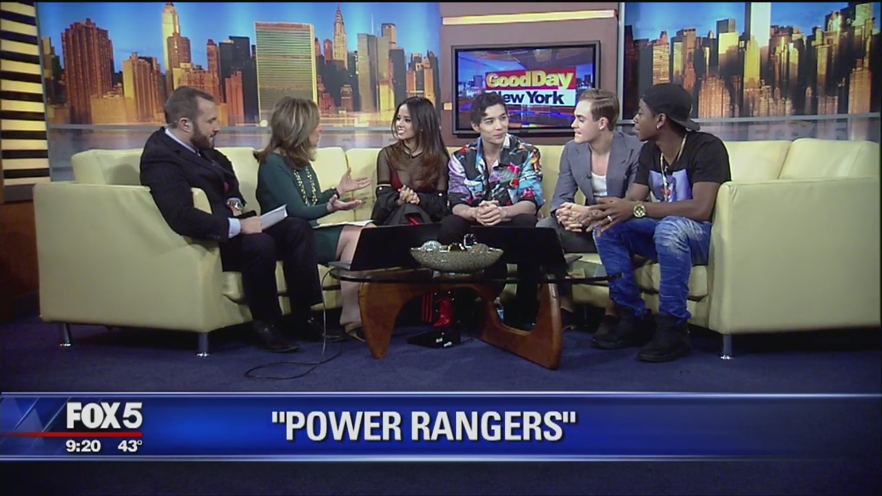 Cast of 'Power Rangers'
