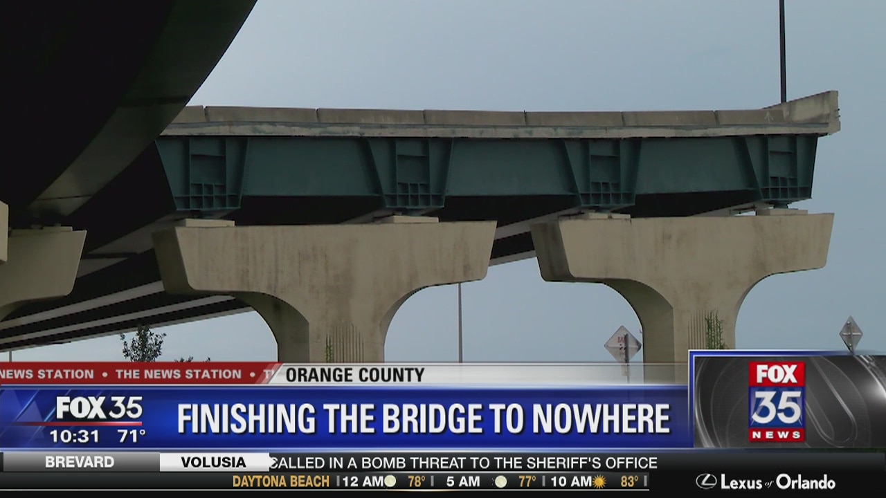 Orlando's 'Bridge to Nowhere' will soon have purpose