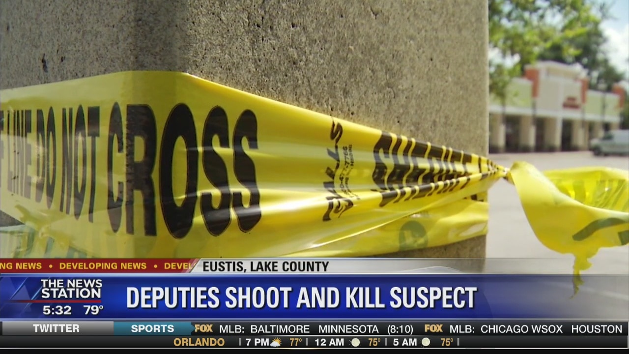 Lake County deputies shoot and kill suspect