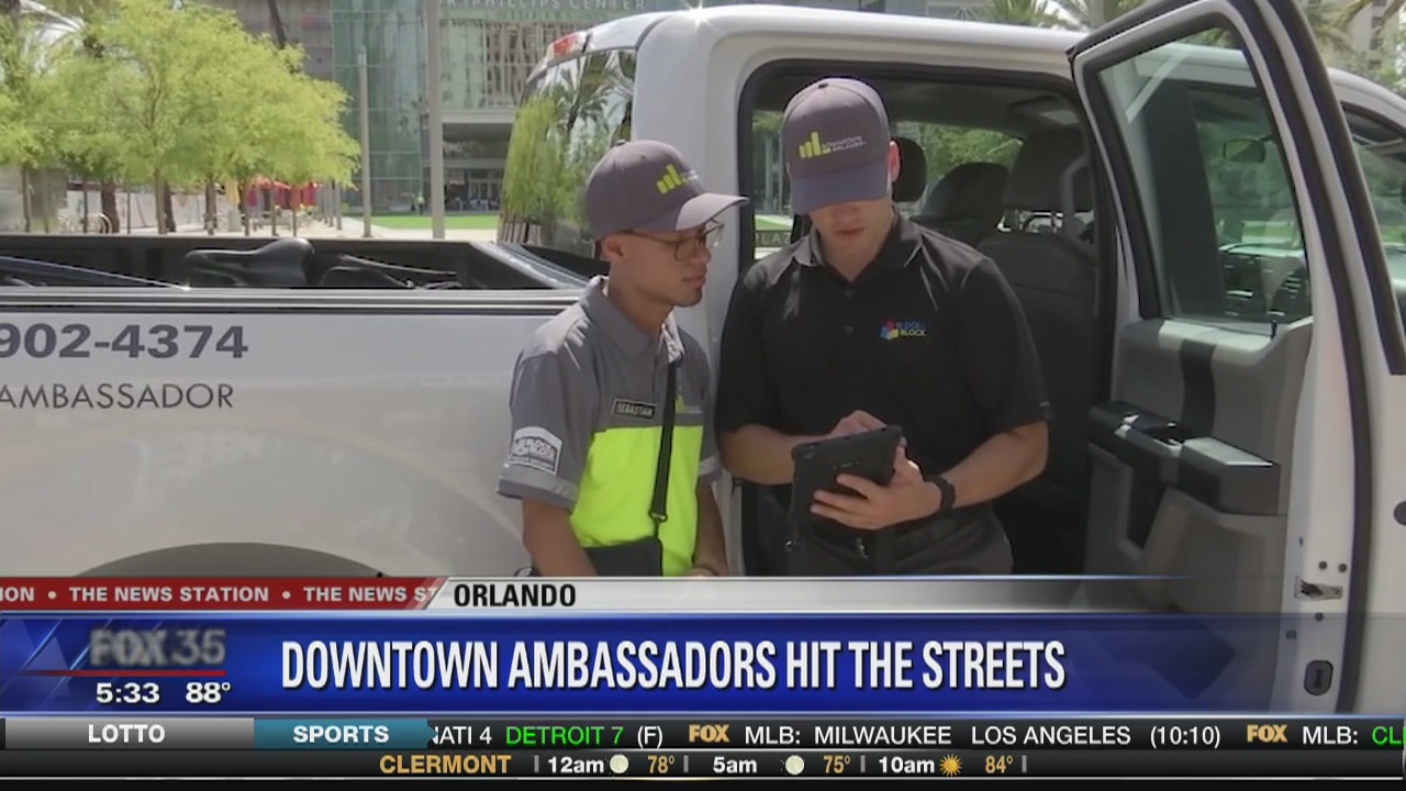 Orlando Downtown Ambassadors hit the streets