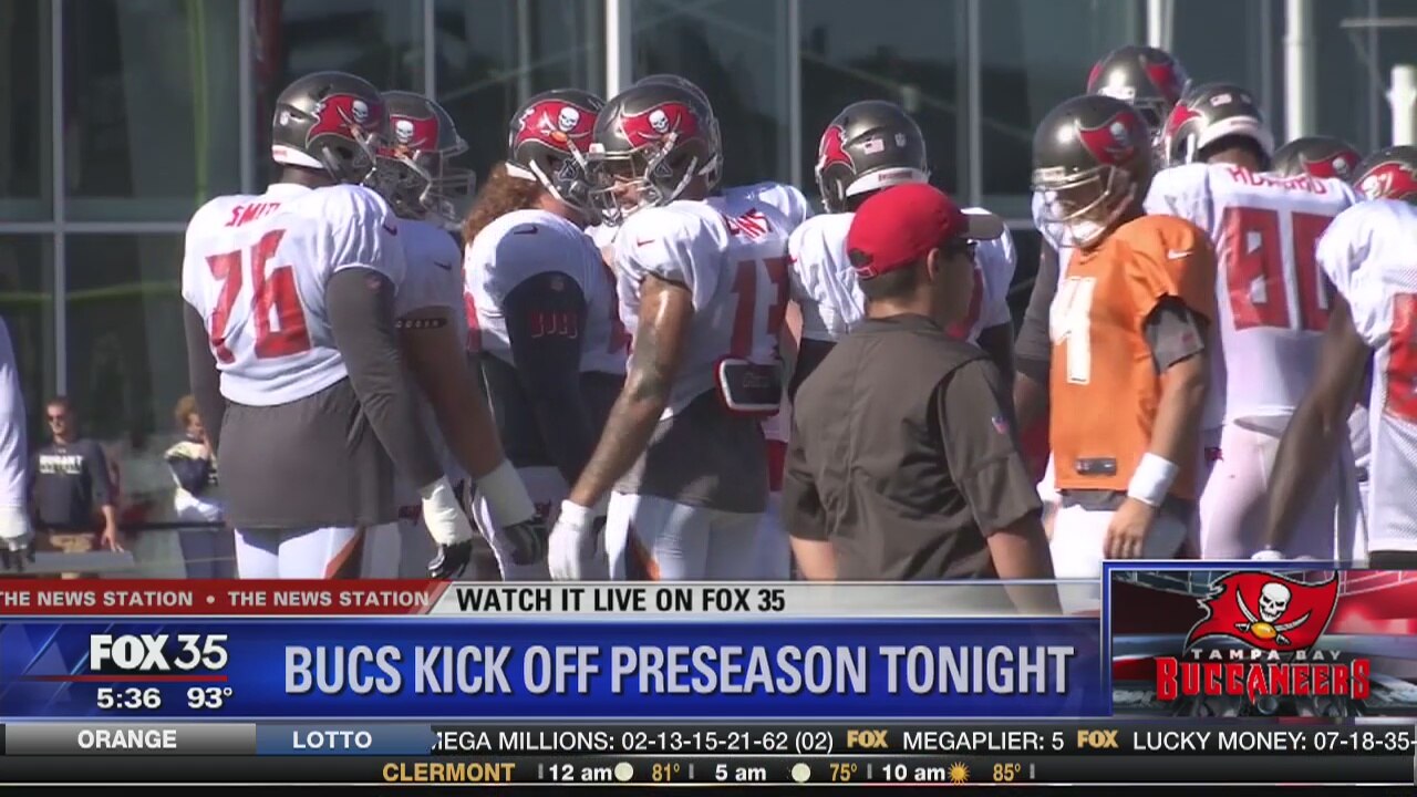 Bucs kick off preseason against Miami