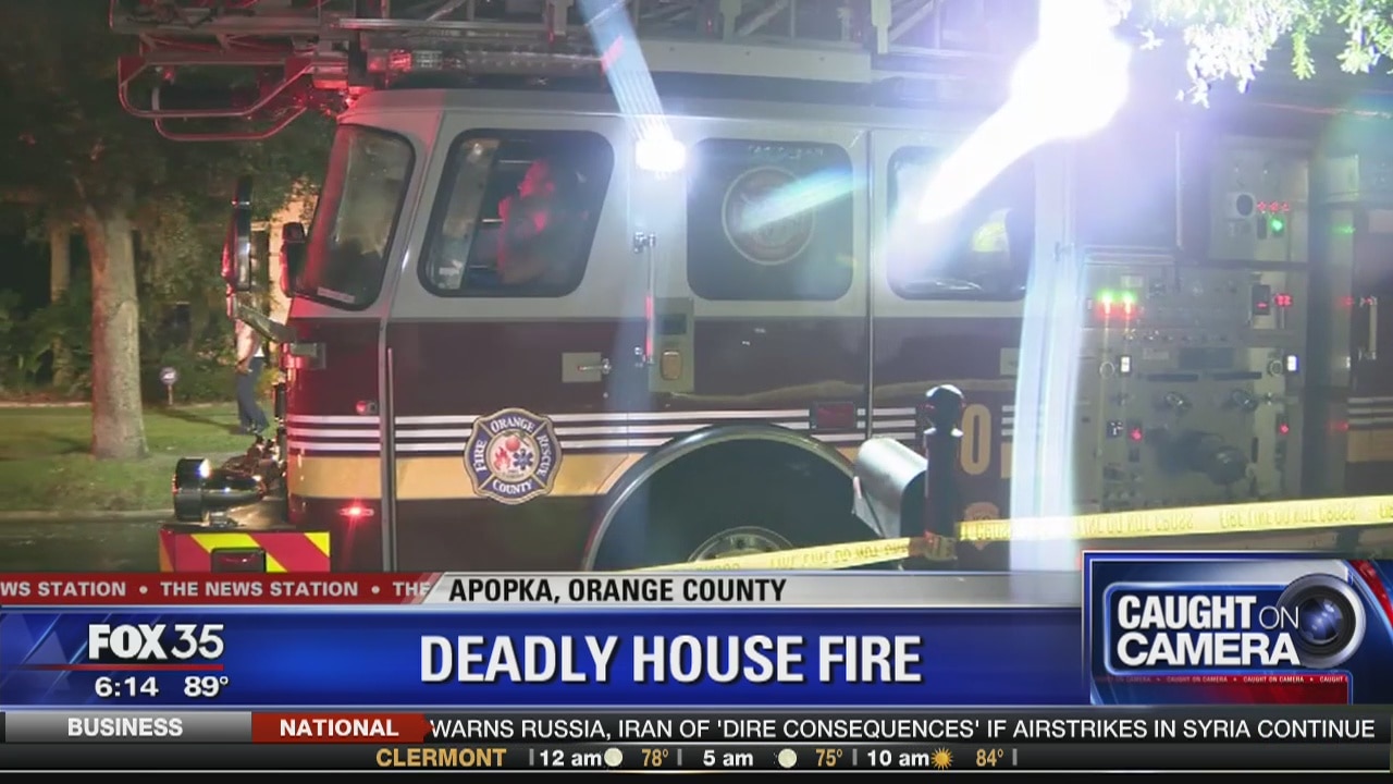 Deadly house fire in Apopka