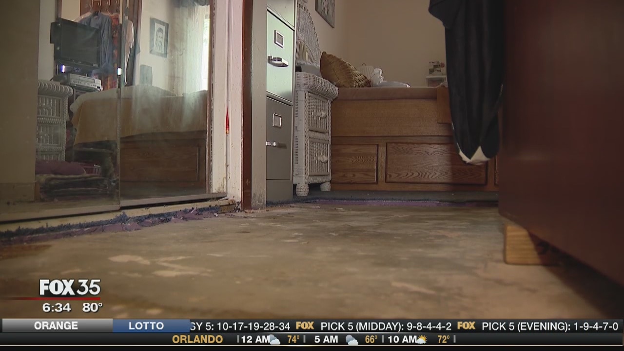Townhome flooded by raw sewage