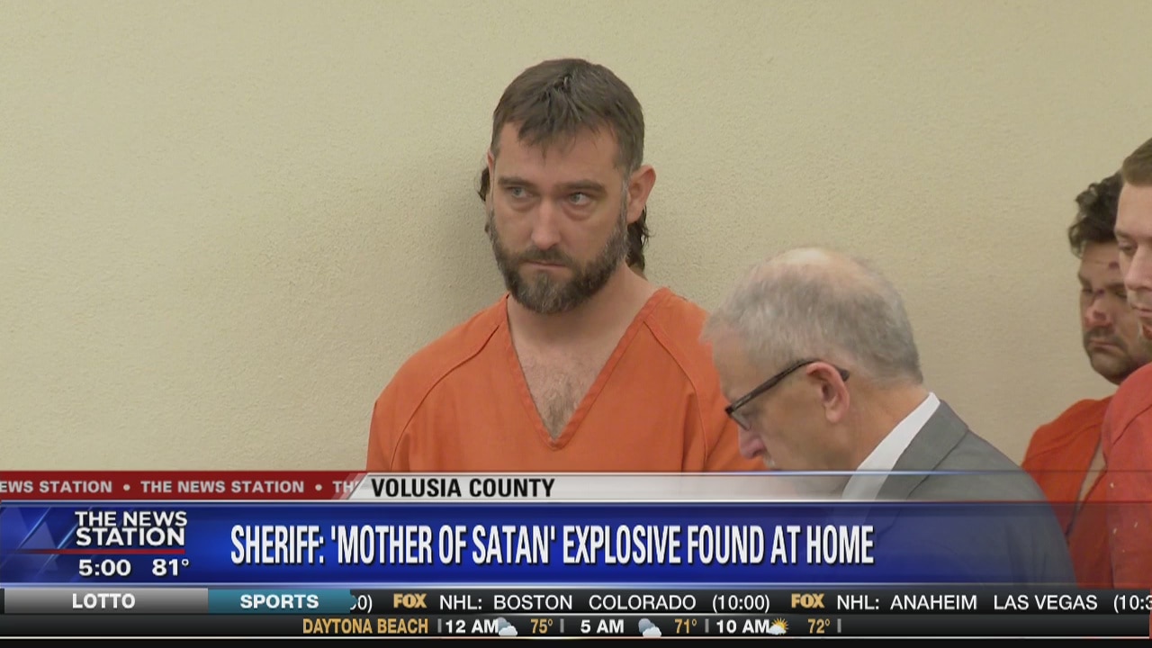 Man charged in explosives investigation in court