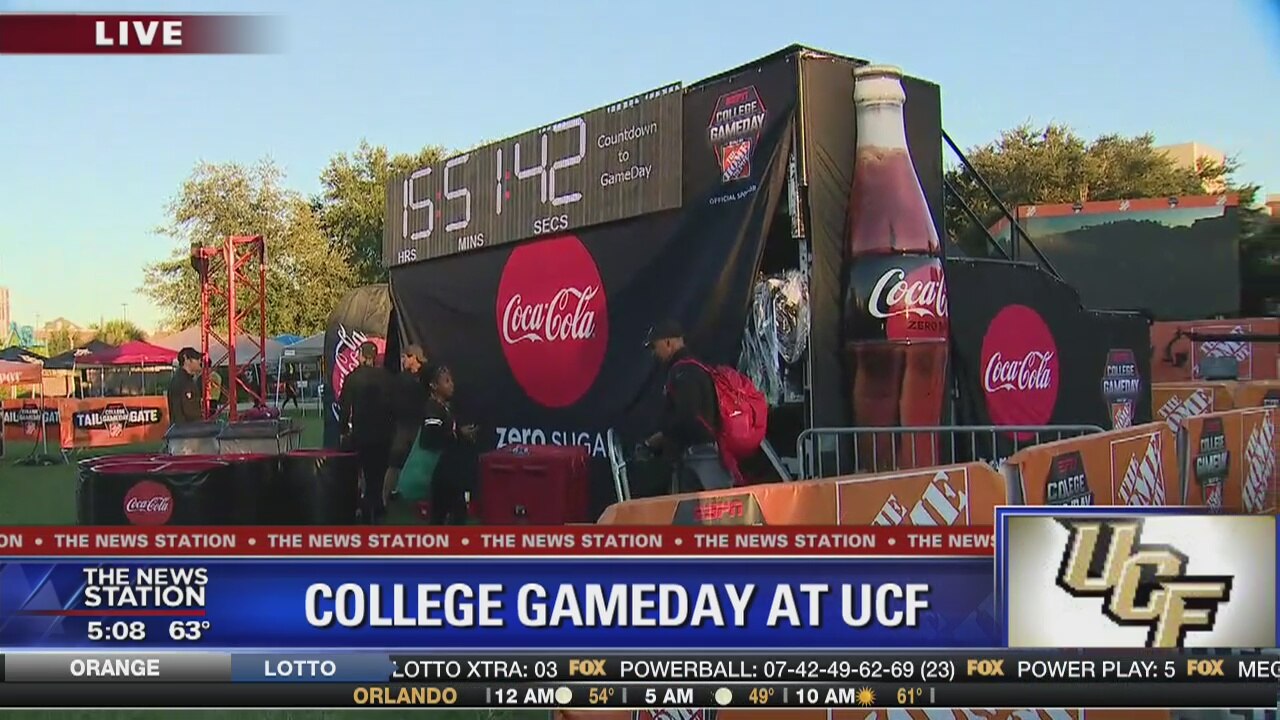 UCF campus abuzz over 'College Gameday'