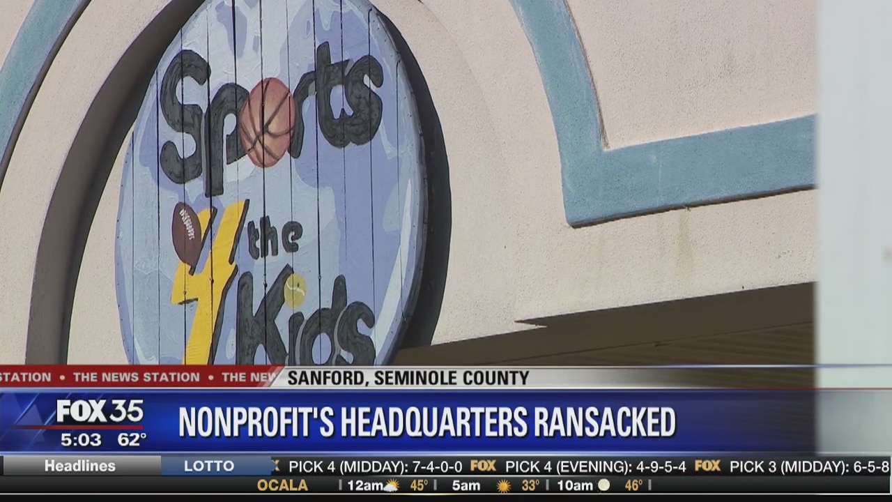 Non-profit's headquarters ransacked