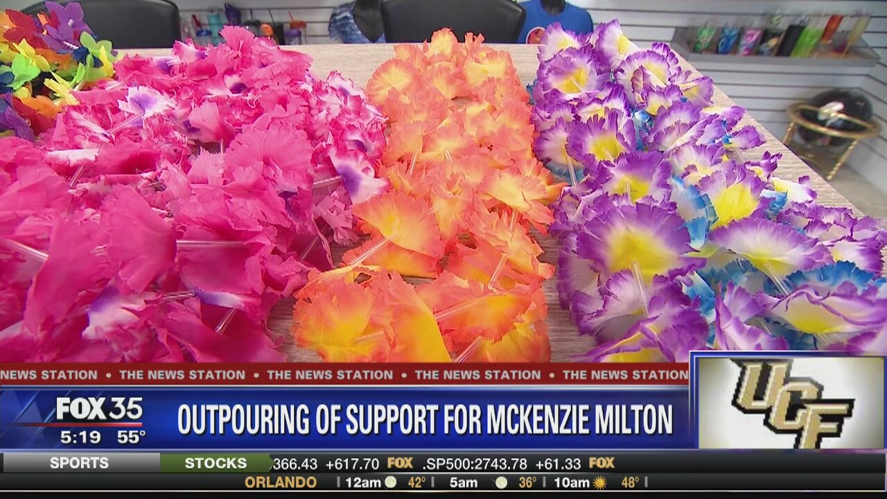 Outpouring of support for McKenzie Milton