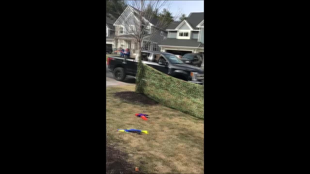 Nerf party for 6-year-old Minnesota boy amid COVID-19 pandemic