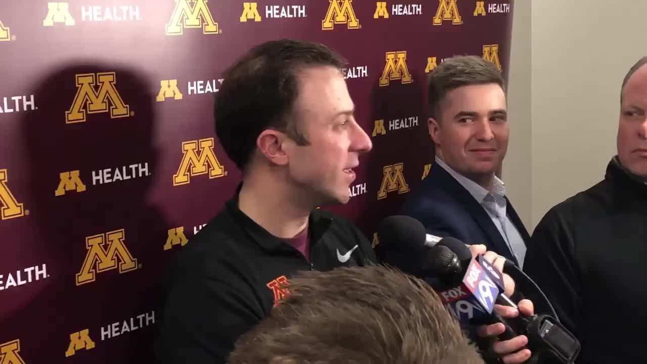 Richard Pitino talks Gophers in NCAA Tournament