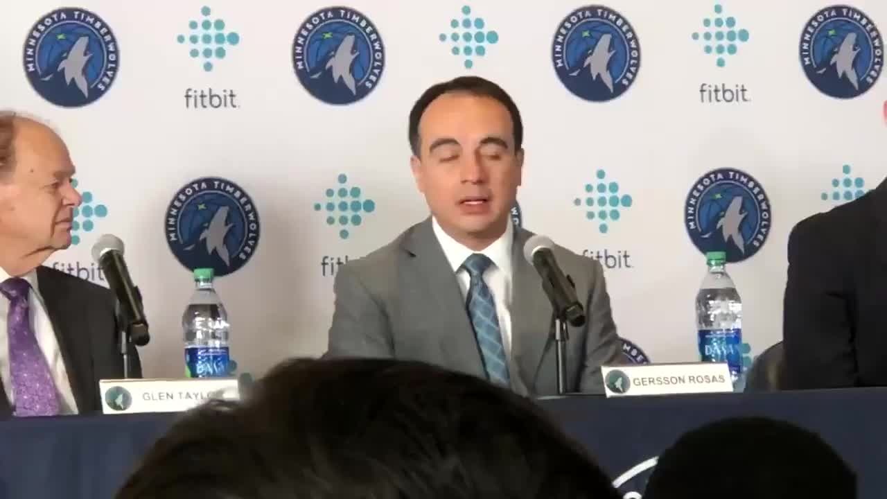 Gersson Rosas named new Timberwolves POBO