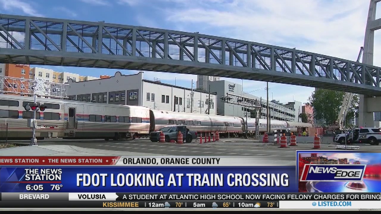 FDOT studies rail crossing at Colonial Drive