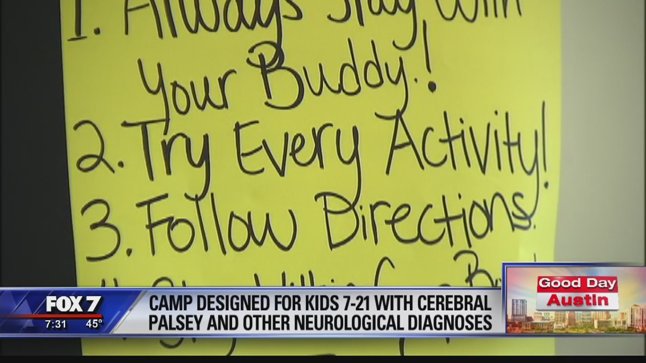 Camp in Motion offers children opportunities for children with cerebal palsy
