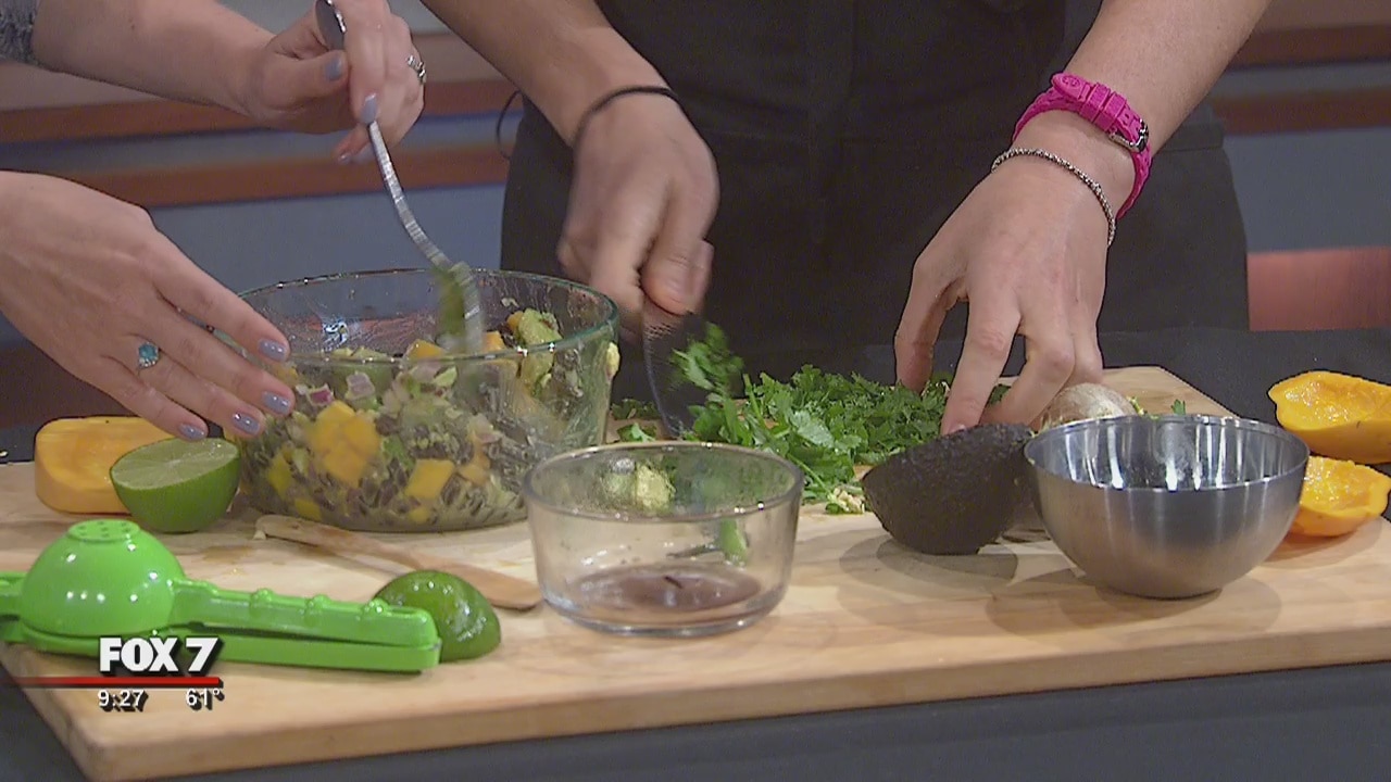 Thursday's Meal: Mango Black Bean Salsa