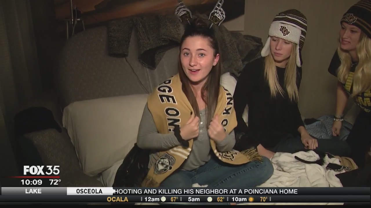 FOX 35 talks to UCF fans in Phoenix